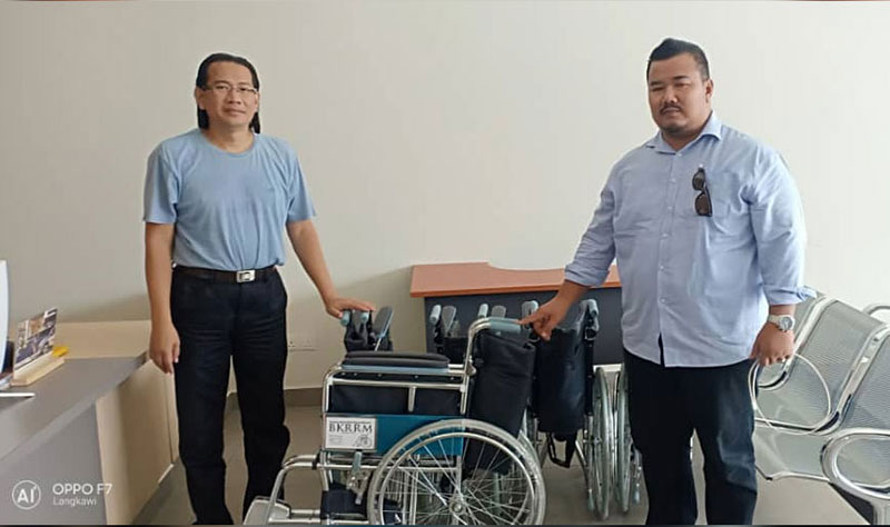 Sumbangan Kerusi Roda untuk Pusat Khidmat Parlimen Langkawi Siri Kedua