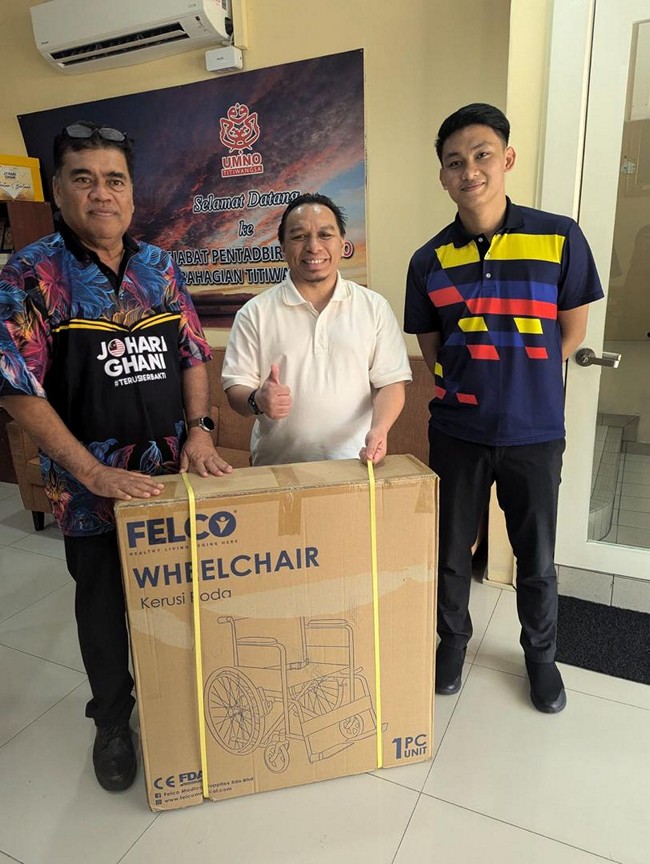 Program agihan bantuan kepada golongan OKU B40 sekitar Lembah Klang